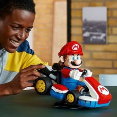 Official Toy Block Gift Birthday Christmas Interior Mario Kart Game Adult LEGO M