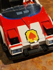 Power Rangers J.A.K.Q. Dengekitai spade machine retro Chogokin Popy japan