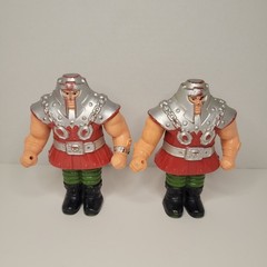 2x He Man Masters of the Universe Action Figure Ram Man 1982 Mattel Springs Work