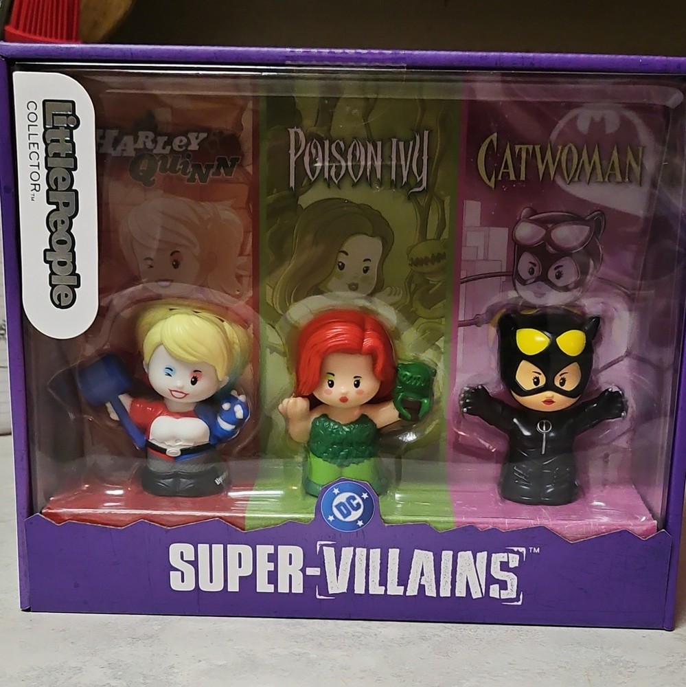 Fisher-Price Little People Collector DC Super-Villains Boxed Figure Set