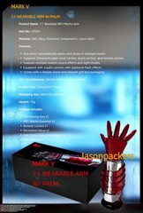 1/1 Iron Man MK5 Right Arm Glove Wearable Voice Control Touch Remote Control US