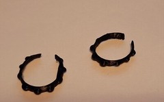 Lot of 2 AWA Remco Road Warriors Dog Collar Reproduction. Figures Not Included