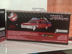 Jada Transformers X Ghost Busters(White)Optimus Prime & (Red) ECTO-1