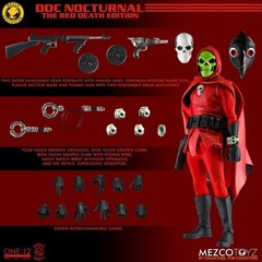 Mezco One:12 Collective Doc Nocturnal Red Death Edition (Version 1.0) NEW