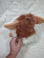 VTG 1984 Gremlins Gizmo Squeaks Hasbro WB Mogwai RARE No Tags Plush