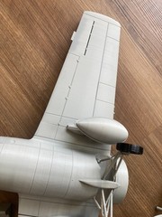 1:18 scale F-4F Wildcat Model Kit-Disassembled and Unpainted