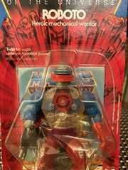 1984 Roboto MOTU VINTAGE MOC NEW- Masters of the Universe Has Bubble Lift Read