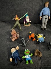Vintage Toy Lot You Island, Command Lizard Playskool Star Wars Etc Look!