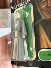 Rare Anakin Skywalker Vintage Star Wars 1983 Tri Logo Palitoy Action figure ROTJ