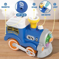 Juego De Tren Con Conexion Magnetica Y Sonidos Para Ninos Pequenos Lujo