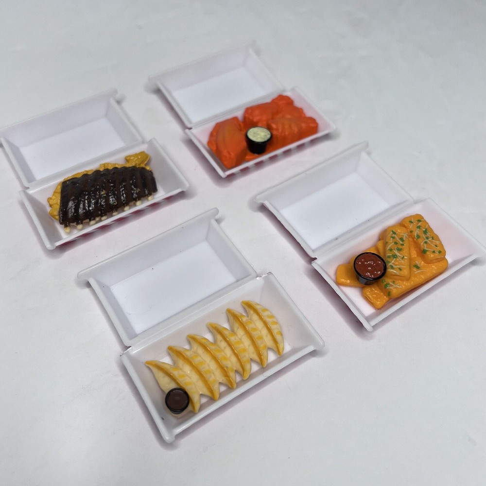 Zuru Foodie Mini Brands Fast Foods TGI Fridays Mozz Stick Ribs Wings Potstickers