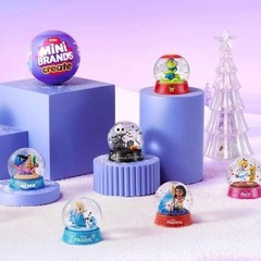 ALICE IN WONDERLAND Mini Brands Create Disney Snowglobes