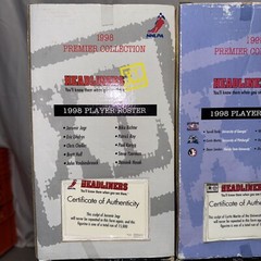 Lot Of 4 Headliners XL Chelios, Vanbiesbrouck, Martin And Jagr. New In Box