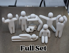 3D Printed Meccha Chameleon Figurines – Collectable Hider Pose Figures