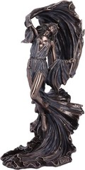 Nemesis Now Bronze Nyx Greek Goddess of the Night Starry Sky Figurine,27.5cm