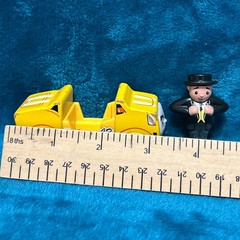 Thomas Wood Railway Ace The Racer & Sir Topham Hatt Figure Fair Condition