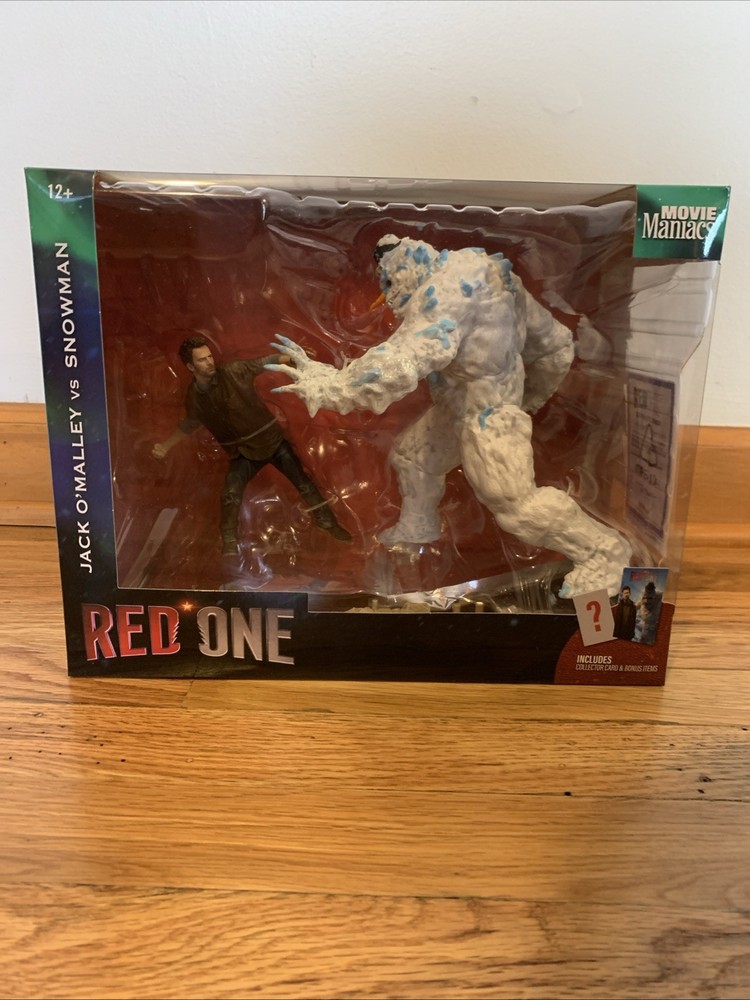 Movie Maniacs Red One Jack O’Malley Vs Snowman 6″ Posed Figure 2-Pack Mcfarlane