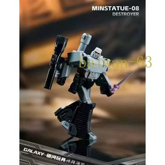 IN STOCK! Galaxy Toys Mini08 DESTROYER Megatank Robot Action Figure 7CM