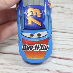 Disney Pixar Cars 3 Desert Race Die-Cast Rev-N-Go Racer #73 Mattel RARE