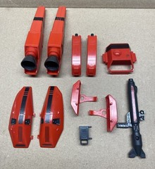 Transformers G1 Jetfire 1985 COMPLETE Battle Armor Weapon Set Hasbro Vntg