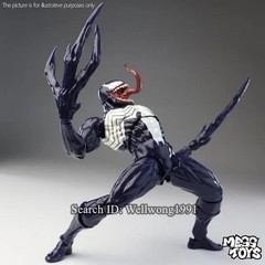 In Stock Mess Toys Venom Lethal Neighbor Symbiote Spider-Man 1/12 Action Figure