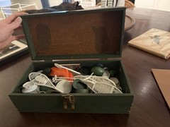 Vintage GI Joe Accessories Including Hats, Snow Shoes, Life Jackets, Etc