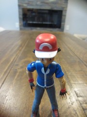 Pokemon Tomy 4.5” Ash Ketchum Figure Nintendo Used Loose Plastic
