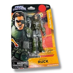 NEW! Final Faction Alpha Team 1 Sergeant Ruck 3-3/4″ Action Figure