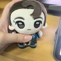 10cm ‌Detroit: Become Human Connor Plush Doll Toy Plushie Pendant Keychain