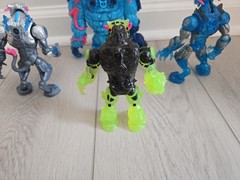 Lot 4 Mr Beast Lab Panther Action Figure Collector Toy Mutant Blue Gray Green