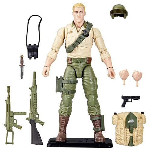 G.I. Joe Duke 6 Inch Action Figure with Accessories Classic Design Collectible