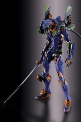 Evangelion Test Type-01 30th With The Spear Of Gaius “Evangelion” Metal Build