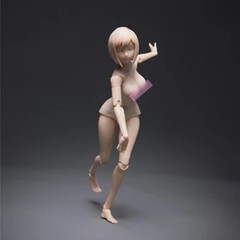 86TOYS T86-ST06-A 1/12 Super Large Bust Plump Hip Girl Head Body Flexible Figure