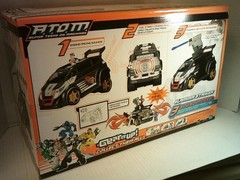 ATOM, ALPHA TEENS ON MACHINES ”SLAMMA STRIKER” GEAR IT UP! vehicle/playset