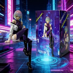 17cm Cyberpunk Edgerunners Lucy & David Anime PVC Action Figures Collectible Toy
