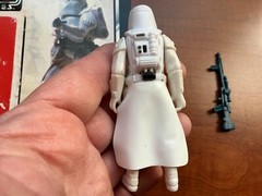 Star Wars 1983 Vintage Palitoy Tri-Logo Snowtrooper w/ Trilogo Cardback