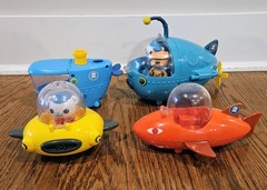 Huge Fisher-Price Octonauts Toy Lot Gups Submarines Figures Creatures…