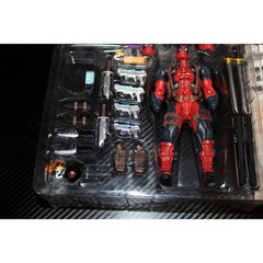 Authentic Revoltech Amazing Yamaguchi Deadpool Ver. 2.5 Kaiyodo Incomplete