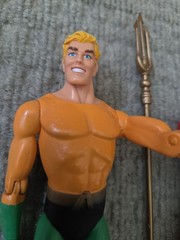 DC DIRECT SILVER AGE AQUAMAN & AQUALAD FIGURES