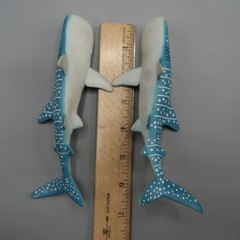 Boley Shark Figures Toy Set Whale Shark Great White Lot of 4