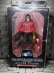 FINAL FANTASY VII Advent Children VINCENT VALENTINE Figure Play Arts PREOWNED