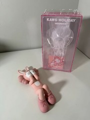 KAWS Holiday Indonesia Pink Vinyl Figure Accomplice DDT