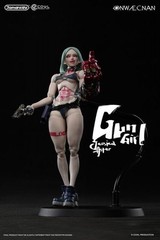 US New STOCK Romankey X COWL 1/12 Gun Girl Female Action Figure Deluxe Version