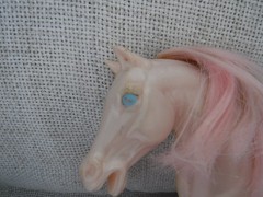 Vintage She-Ra Princess Of Power SWIFT WIND Pink Horse ONLY Mattel 1984