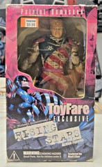 NIB Lot of 2 Toyfare Exclusive Rising Star Patriot Unmasked, & Wizard Alley Cat