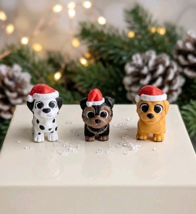 Wigglitz Christmas Collection Assortment Lot of 3 – Articulated Mini Fidget