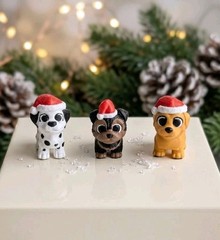 Wigglitz Christmas Collection Assortment Lot of 3 – Articulated Mini Fidget