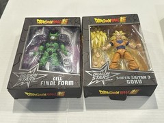 Dragon Ball Super Dragon Stars Figures Mix Lot 4 Blue Gogeta Gohan Goku Cell
