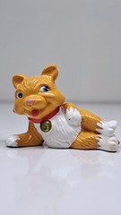 Jasman Figures Lot My Precious Pets 2 Cats and Dogs Vintage Small Plastic 90s