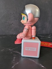 POP MART x MOLLY Happy Train Party Space Molly Pink Mini Figure, No Box